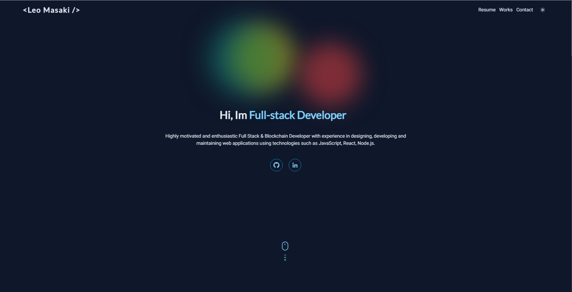 Developer Portfolio